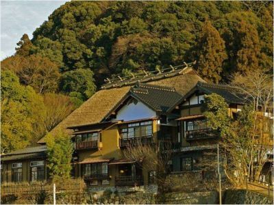 施設外観 日田温泉琴平 旅籠かやうさぎの写真