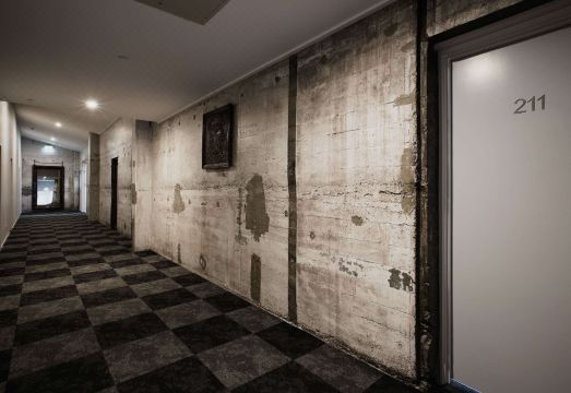 현대적인 호텔 주방 시설