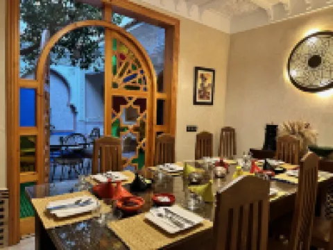 沙哈拉摩洛哥傳統庭院