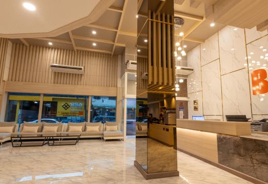 B2 호텔 모던한 로비 또는 객실