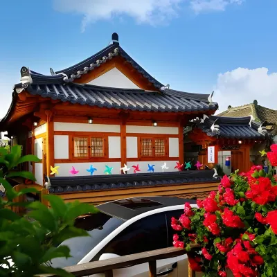 Jeonju Areumdaunjip Hanok Chaeheomgwan Отели рядом с достопримечательностью «Павильоны Омоктэ и Имоктэ»