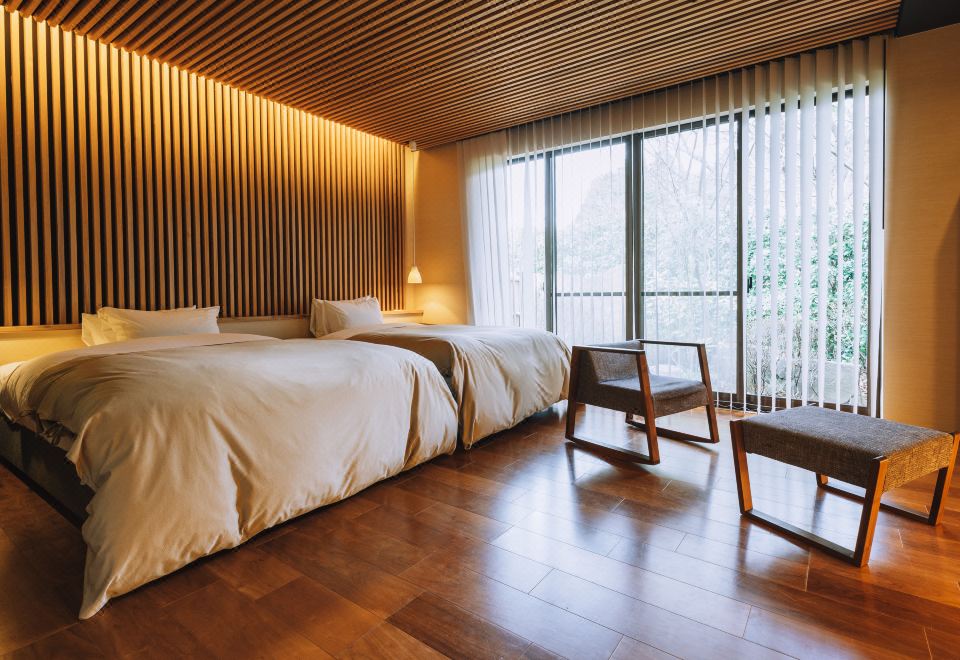 지쿠라쿠테이의 료칸 스타일 객실