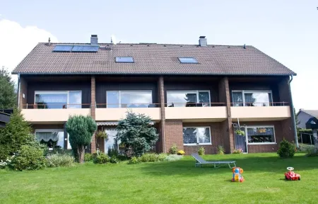 FeWo Walter - Apartment 6 St.- Andreasberg, south-facing terrace, quiet, family-fr. Отели в г. Санкт-Андреасберг