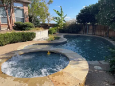 Rockwall Urban Oasis- 3600sqft -Pool/Spa/Game Room/Office-Overlooks Lake/Park