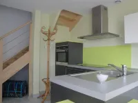 Bright house with garden and terraces.