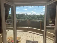 Unique Lodge in Orchard for Couples With hot tub on Request to Allow Preparation