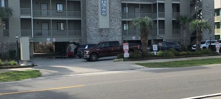 Ocean Front, 2nd Floor Unit with Balcony, 2 Bedroom Sleeps Six Hotels in Surfside Beach