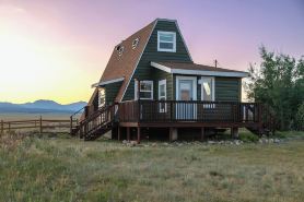 Stylish & Cozy A-Frame Escape! Dogs OK, 45m to Breck, 30m to BV, Stargazing!