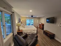 Lakeside Home, New Pool, Carriage House, level & private, 6 BR, 120'  frontage!