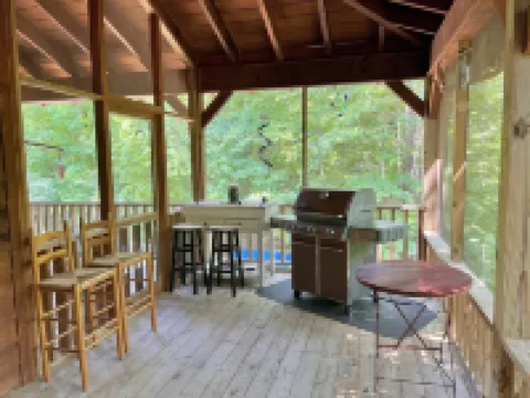 RAFT OCOEE & Relax in HOT TUB @THIS CABIN   Awesome FISHING from this Property.