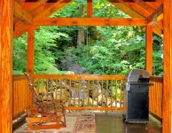 Mountain Getaway with Waterfall in The Heart of Maggie Valley.