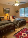 Nestled in the pines on 2 acres, secluded, close-to-nature house. Pet-Friendly!