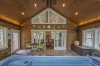 Secluded waterfront paradise on 56 beautiful wooded acres!