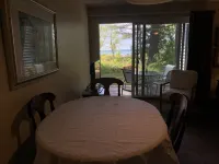 1 bedroom 2 bath condo overlooking Grand Traverse Bay and Acme Creek