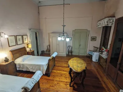 Venetian Art Nouveau Villa for Holidays in Historic Settings with Large Park