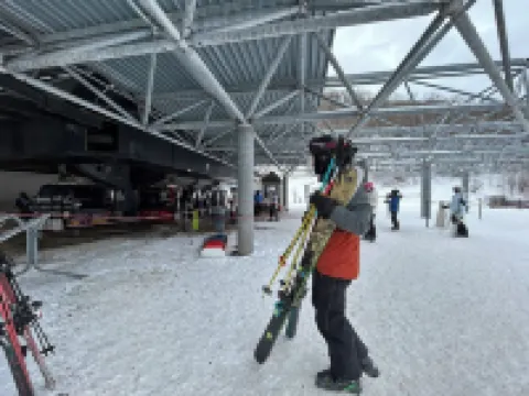 Pet-Friendly Winter Retreat in the Woods with Fireplace Near Okemo + Killington