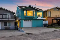 Steps to Beach w/ Patio+deck Foosball Happy Bottom Beach House by Avantstay