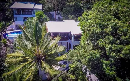 5-Bd Beachfront, Ocean-View Hillside Home