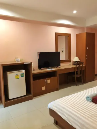 ห้องเตียงคิงไซส์ พร้อมระเบียง