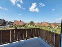 Ferienwohnung mit Kamin, Balkon, Boxspringbett, 3 Personen, See-und Waldnähe