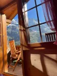 Berggasthaus Tschingelhorn - Only Accessible on Foot (2 Hour Hike) - Mountain view