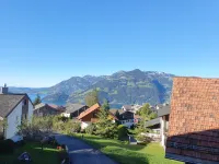 Elfe-Apartments: Studio for 2 Adults, Balcony with Lake and Mountain View Hotels in Emmetten