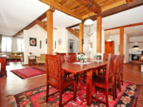 Ferienhaus Rosenhof, Lenzen レンツェンのホテル