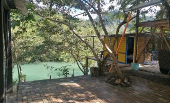 Room in Cabin - Rafting Hut by the River