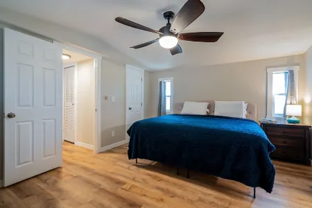 Newly updated home on spacious lot located outside of the city