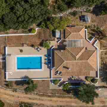 Spyros Villa near Fiskardo, Private Pool Overflow 4x8m, panoramic sea view Hotel Exterior