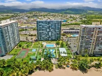 Beautiful Newly Remodeled Beachfront Apartment with Pool and Parking at Luquillo