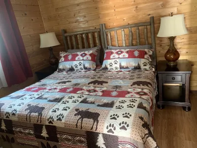 Northern Flare cabin with mountain view 5 min from Nordic Eclipse Hotels near Yukon Wildlife Preserve