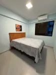Beachfront Apartment in Martim de Sá Beach, Caraguatatuba, for up to 8 people.