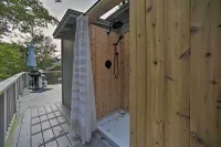 舒適的斯托克布里奇小屋 - 步行至海灘和湖中！ - Wi-Fi