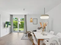 Modern KüstenHygge 1 with garden & parking space Hotels in Westerdeichstrich