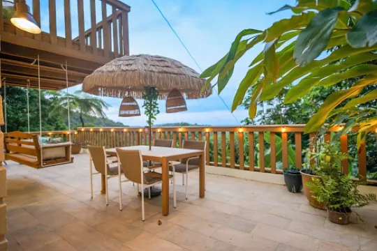 This is Bali in Puerto Rico! A completely private 5R+6BR villa with swimming pool