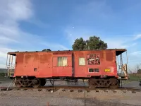 Caboose on a quiet country road with WiFi, AC - 빌라