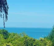HOUSE ON THE HILLS ABOVE TROUVILLE. Panoramic sea view (and access)