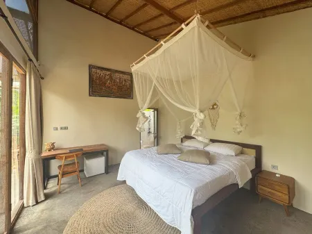 Nestled in the tranquil hills of Kubu Village, Bangli. The private pool villa. Отели рядом с достопримечательностью «Penglipuran Village»