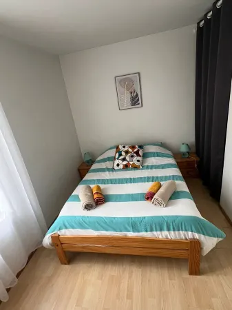 Michel Ange F3 apartment with private parking 200 meters from the spa