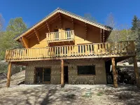 Wooden chalet at l'Esperou for 15 people