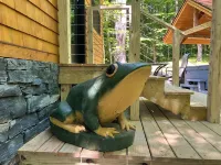 Escape to this private and peaceful tiny home with hot tub in Sharon, VT!