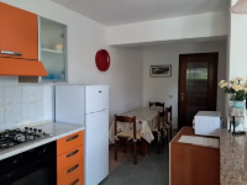 Vacation house with veranda and garden