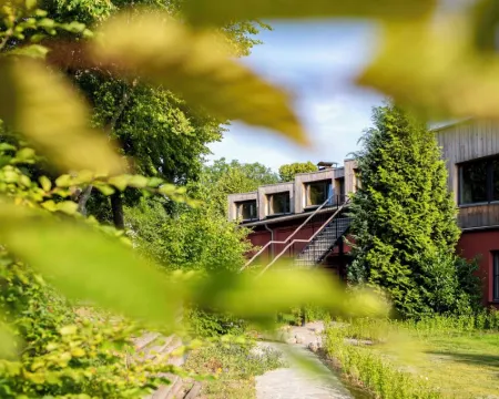 Große Wohnung mit Loggia Direkt im Naturschutzgebiet テンプリーンのホテル