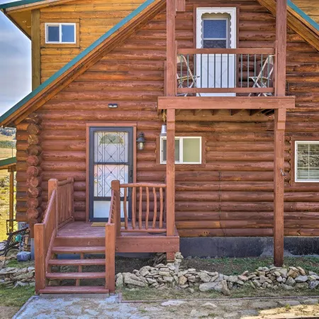 22STR-00360 Fairplay Cabin w/ Fire Pit, Mtn Views!