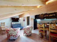 Apartment on ski slopes of Prarion - 무료 와이파이