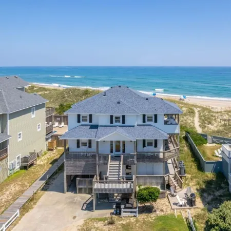 9 Br Ocean/Beachfront Home w/ Heatedpool & 2 Hottubs in Obx!