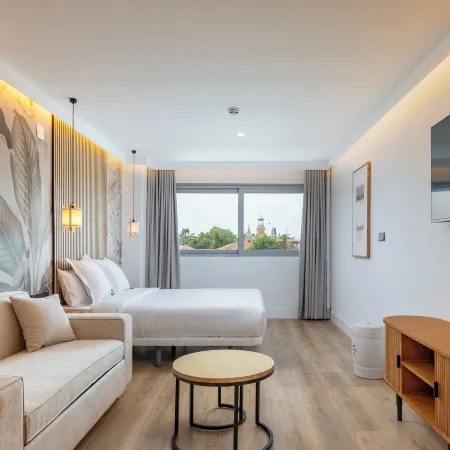 HA RETIRO Suites Отели рядом с достопримечательностью «Хрустальный дворец»