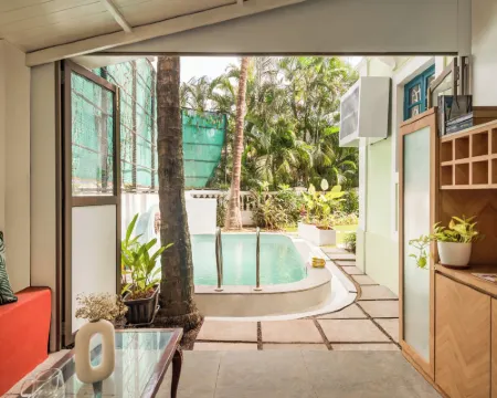 Sanctuary by RÊVE Escapes - Premium 3 BHK Villa Near Morjim Beach Hotels in Solim