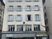 ポップアップ ホテル クローネ チューリッヒ バーンホフ通り周辺のホテル